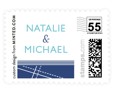 'Regatta (B)' wedding stamps