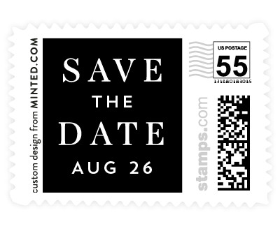 'Triple Take' wedding stamp