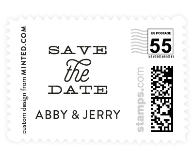 'Heading' wedding stamps