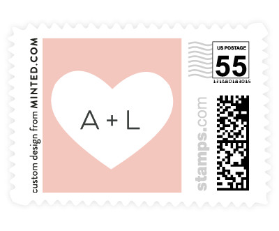 'Fancy (B)' wedding postage