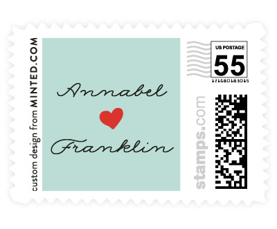 'Sidewalk Love (B)' postage