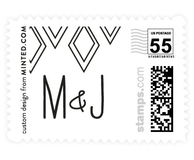 'Earthy (B)' wedding stamps