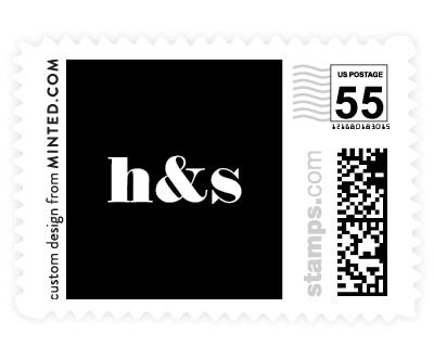 'Numerals (C)' wedding postage