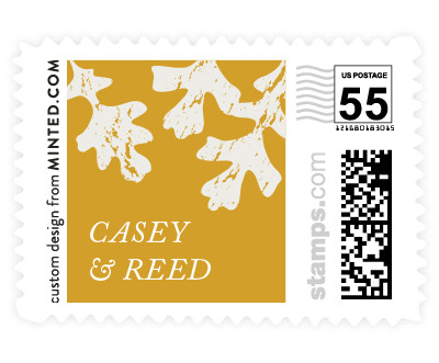 'Autumn Leaves (D)' postage