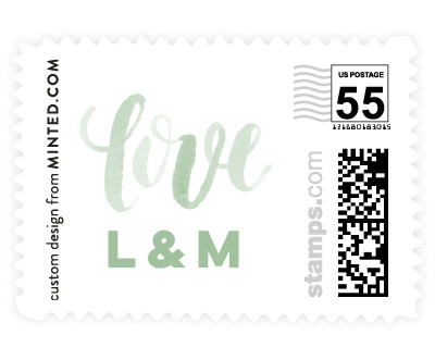 'It's Happening (B)' wedding postage