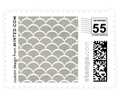 'Big Wave (D)' wedding stamp