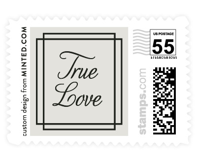 'Chic Gala (F)' wedding stamps