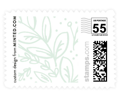 'Graceful (D)' wedding stamp