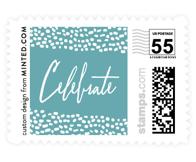 'Sprinkled Love (D)' wedding postage