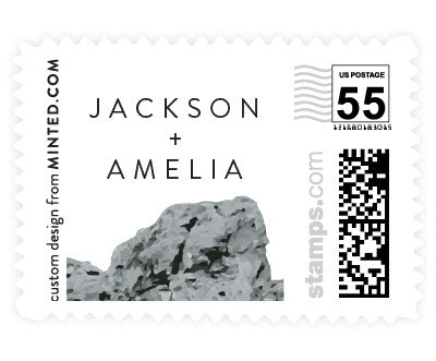 'Desert Rocks (H)' postage