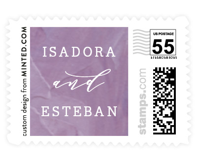 'Painted Sea (E)' wedding postage