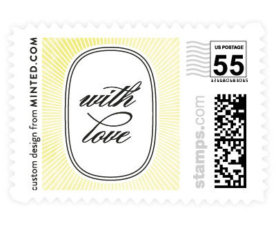 'Plaza (C)' wedding stamp