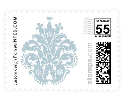 'Float + Bridal Brocade (B)' wedding postage