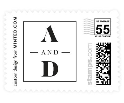 'Prelude' wedding postage