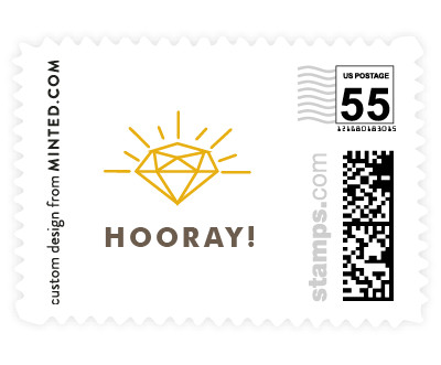 'Hooray' postage