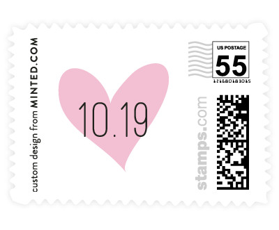 'Bistro (B)' wedding postage